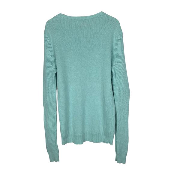 Vineyard Vines Cashmere Angora Blend Crewneck Sweater Preppy Classic Sz Medium - Picture 8 of 14